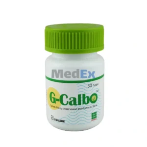G-Calbo Tablet 500 mg + 200 IU (Algae Calcium + Vit D3)