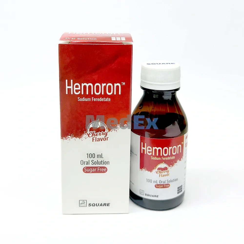 Hemoron Syrup (Sodium Feredetate)