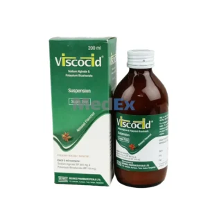 Viscocid Suspension (Sodium Alginate + Potassium Bicarbonate)