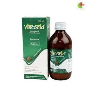 Viscocid Chewable Tablet (Sodium Alginate + Potassium Bicarbonate)