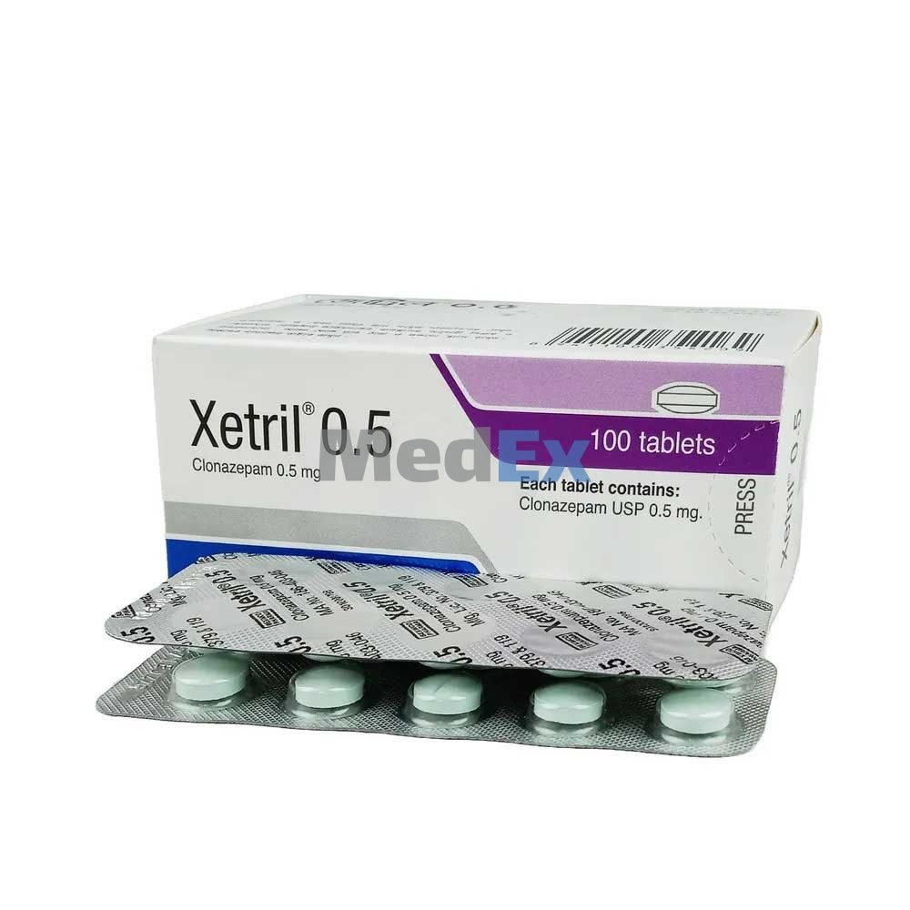 Xetril Tablet 2 mg (Clonazepam)
