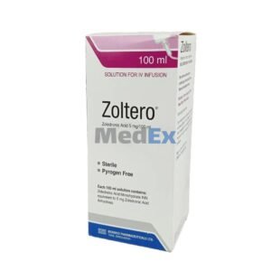Zoltero Injection 5 mg/100 ml (Zoledronic Acid)