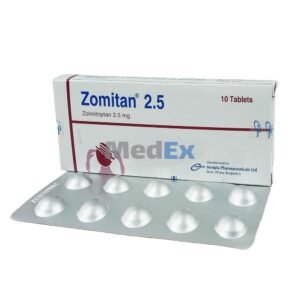 Zomitan Tablet 2.5 mg (Zolmitriptan)